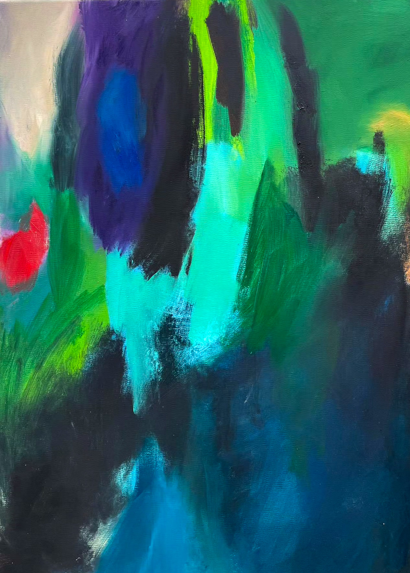 Anthraquinone Blue, detail view 4
