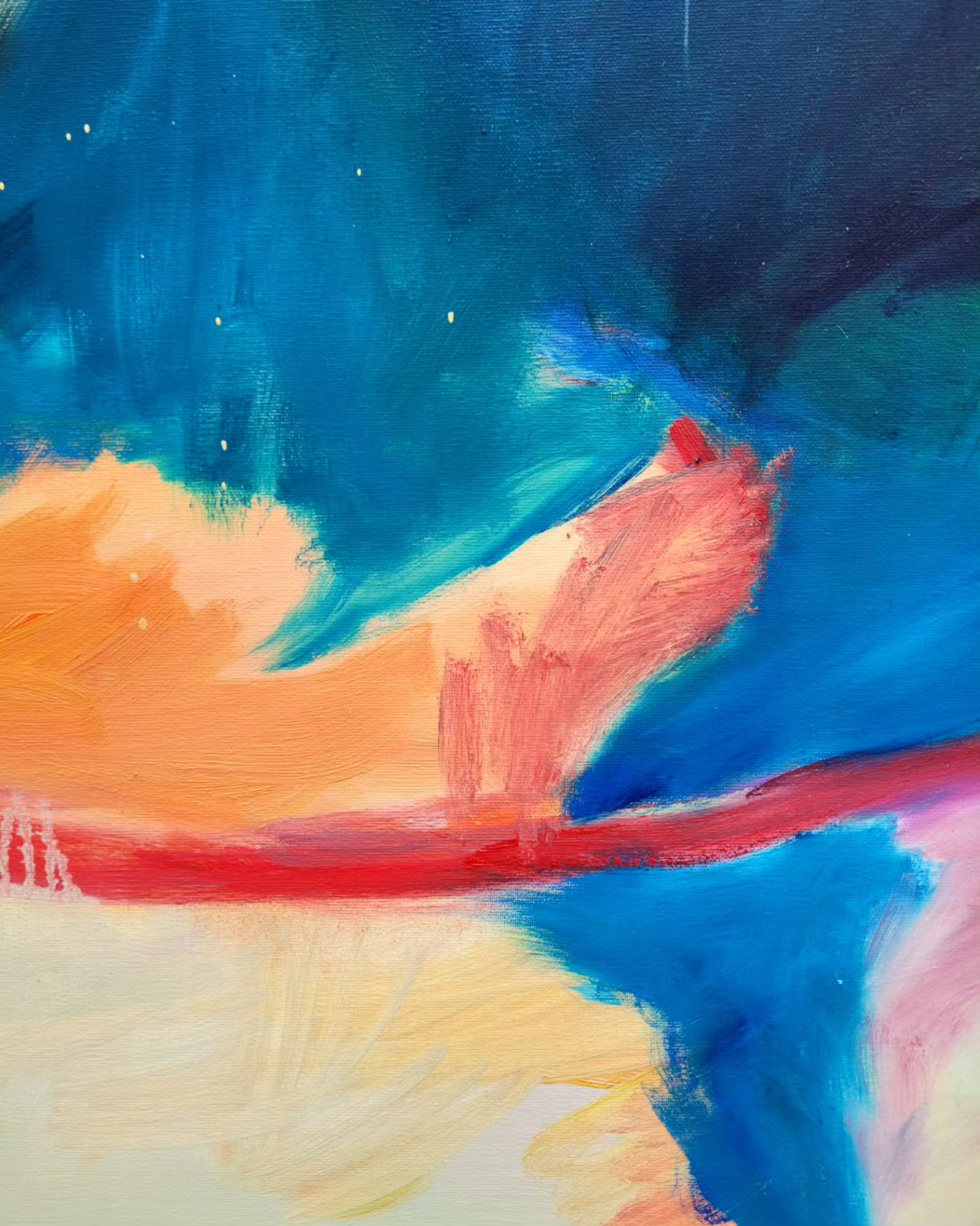 Anthraquinone Blue, detail view 5