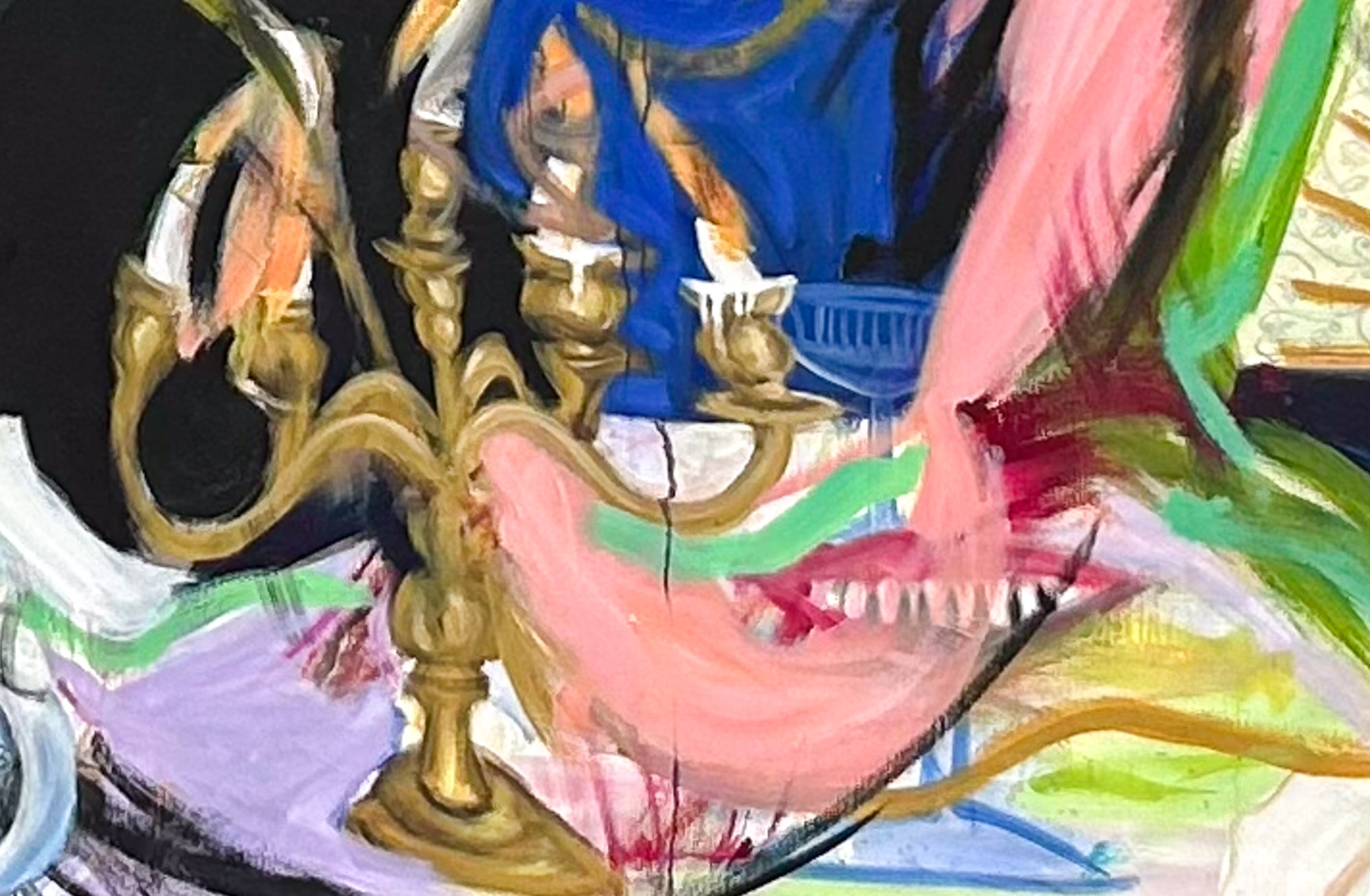 The decadent allegory of the oppressed, detail view 7